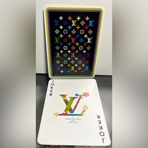 LV Murakami JOKER Multicolor Playing Card.